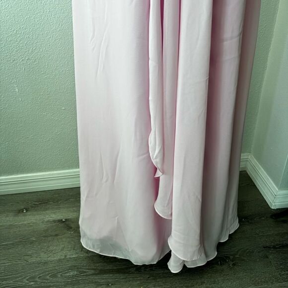 LT Lanting TS Couture Bride Blush Pink Dress NWT - Picture 9 of 15